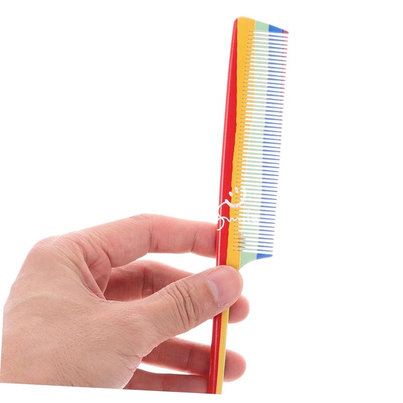 2Pcs Steel Rat Tail Comb Fine Tooth Hair Combs for Sectioning Styling Barbers Personal Use - Image 3